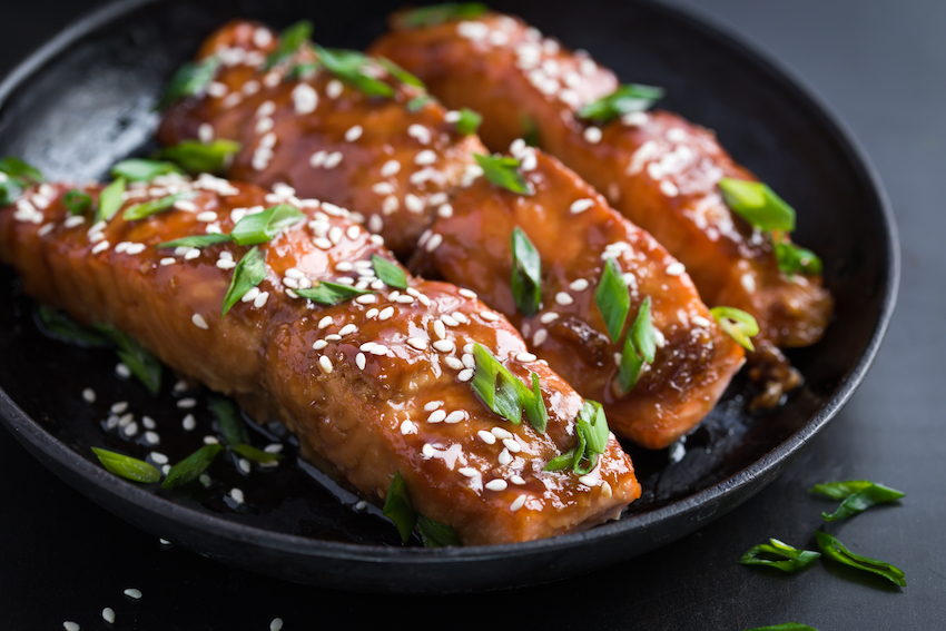 Roasted Salmon with Thai Spices Accent Catering